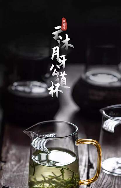 Tea drain integrated glass fair cup thickened with filter tea separation crescent filter tea cup Japanese tea maker high resistance detail 6
