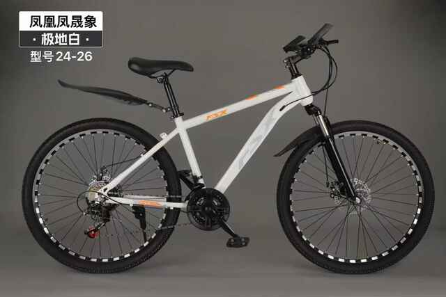 Phoenix Fengshengxiang 26inch Mountain Bike for Men and Women, Variable Speed, Off-Road, Shock-Absorbing, Adult Student Bicycle, Flash Silver Color detail 1