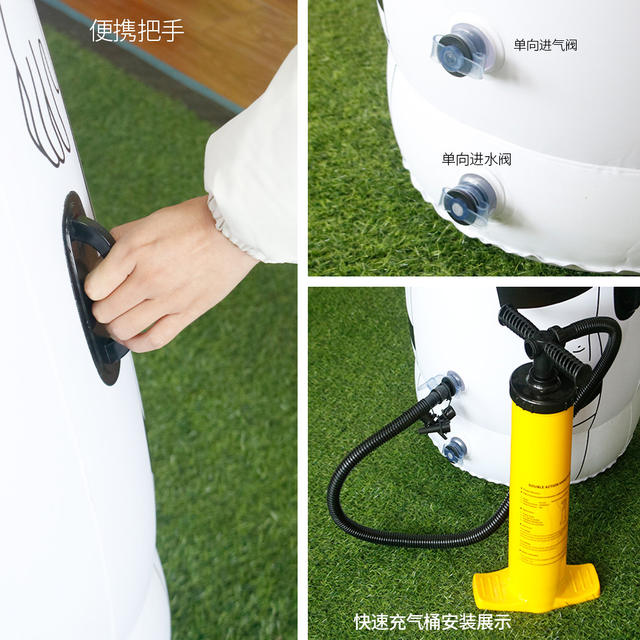 Football training inflatable human wall training dummy humanoid obstacle football training auxiliary equipment football basketball detail 3