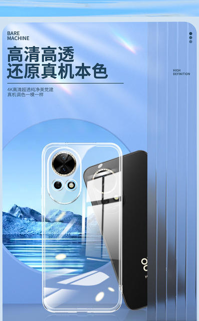Suitable for Huawei Nova16 Mobile Phone 15Pro Case 14/13/12 New 11Ultra Transparent Anti-Fall 10/9/8/7/6 detail 5