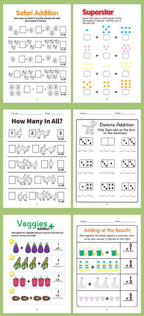 Cross-Border Math Fill-In-The-Blank Exercise Book for Children, Early Education in Logical Thinking, Pattern Recognition Training, Fun Math Exercise Book detail 5