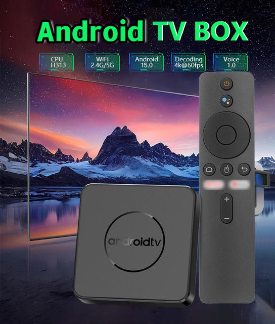 New Android15 Foreign Trade Box 4K Dual-Band Wifi High-Definition Network Set-Top Box Video Player Tvbox detail 5
