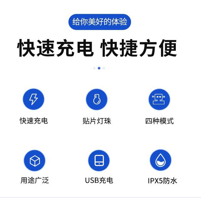 Bicycle Light Tail Light Road Mountain Bike Headlight Bicycle Accessories Cycling Equipment Warning USB Charging Night Cycling Light detail 2