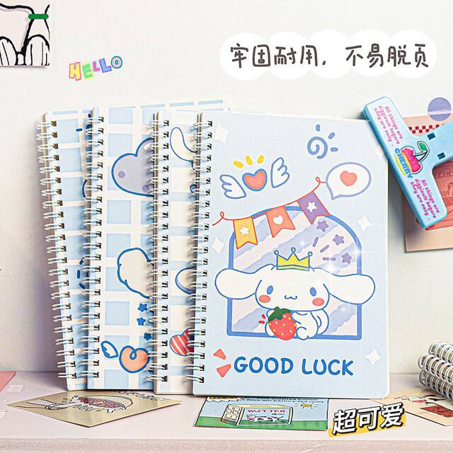 Cartoon Spiral Notebook Cute Creative A5 Loose-Leaf Notebook Stationery Wholesale High-Value Student Lined Diary Notebook detail 12