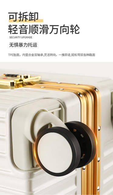 New Suitcase Student Trolley Suitcase 20inch Password Box for Men and Women Strong and Durable Universal Wheel Suitcase detail 11