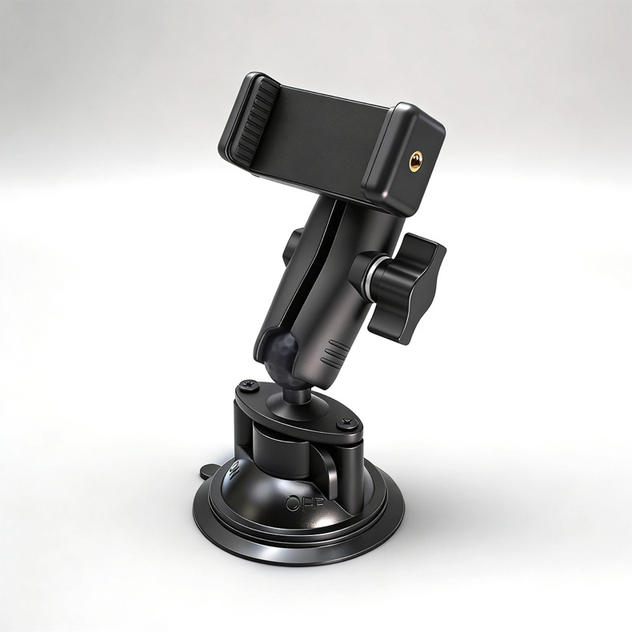 Car Mobile Phone Holder Suction Cup Type Car Navigation Center Console Glass Vacuum Three-Suction Cup Mobile Phone Holder Cross-Border detail 11
