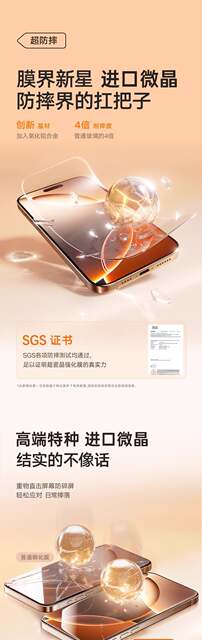 Full Screen Anti-Fall Suitable for Apple 16 Tempered Film iPhone 15 Pro Max Mobile Phone Screen 14 Dust-Free Warehouse 13 Film detail 12