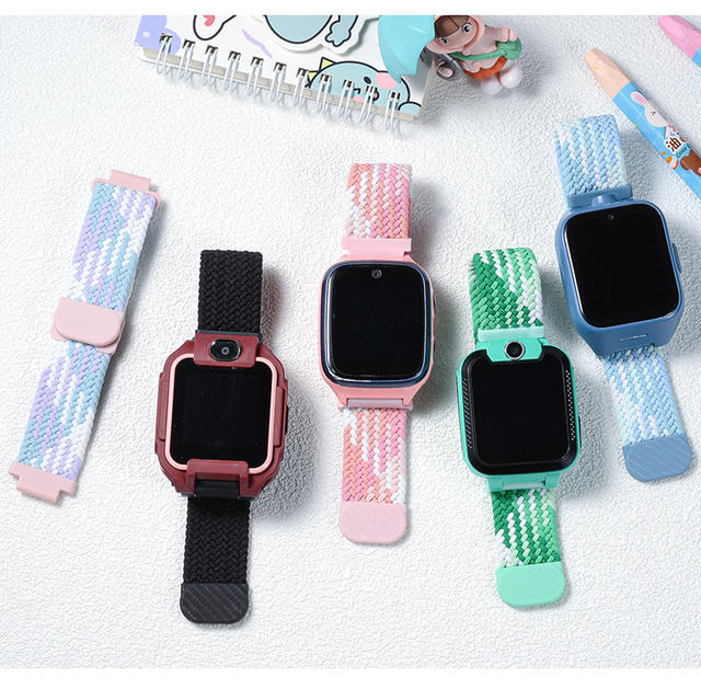 Suitable for Xiaomi Mi Rabbit Xiao Xun 360 Shu Lang Children's Phone Watch Magnetic Woven Elastic Strap detail 12