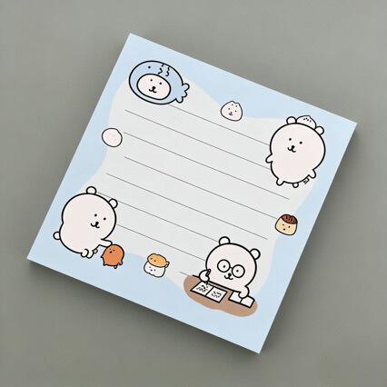 High-Appearance Creative New Self-Deprecating Convenient Sticky Notes with Cartoon Cute Designs for Students, Handmade Sticky Notes detail 3