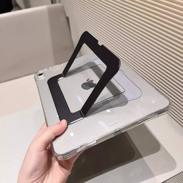 2026 New iPad Stand Case Air8 Protective Case Ipad11 Generation Protective Case Air5 Transparent Acrylic Stand detail 7