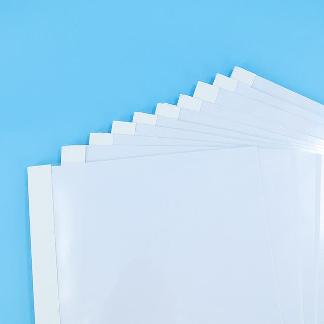 Hot Melt Binding Cover for Tender Documents and Contract Materials, A4 Paper Cover, Hot Melt Set, Transparent Cover, Glue Bound Book Cover detail 3