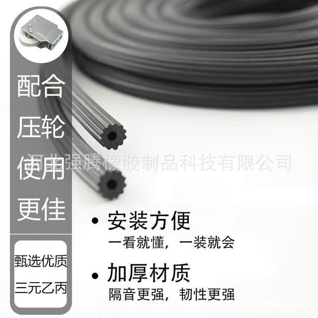 Wholesale and Retail 4/5/6mm Screen Window Press Strips, Leather Strips, Screen Mesh Strips, Aluminum Alloy Doors and Windows Dustproof Seals detail 7
