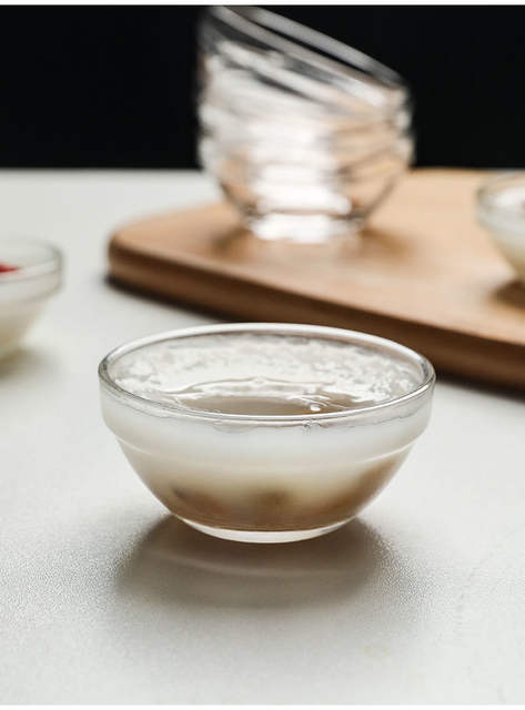 Transparent Glass Bowl, Transparent Salad Bowl, Essential Oil Bowl for Beauty Salons, Mask Bowl, Bowl for Stall Use, Special Bowl for Bowl Cake detail 12