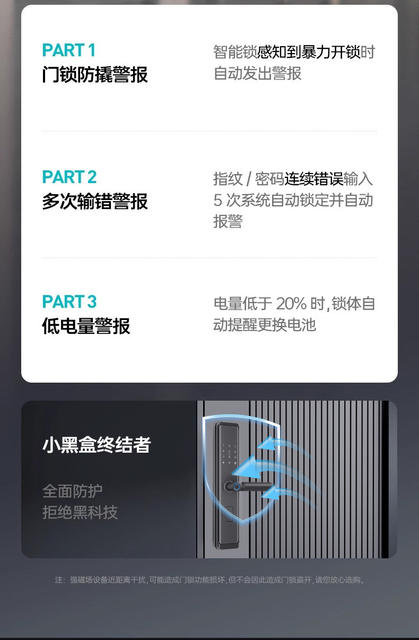Fingerprint Unlock Smart Door Lock for Home Entrance, Anti-Theft Door, Landlord Apartment Password Lock, Electronic Lock, Semi-Automatic detail 7