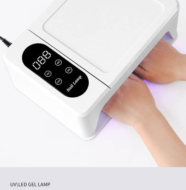 Dual-Hand Nail Lamp, Wearable Nail Lamp, Large Space Phototherapy Lamp, Uv Lamp, High-Power Nail Machine, Nail Curing Lamp, Quick-Drying detail 9