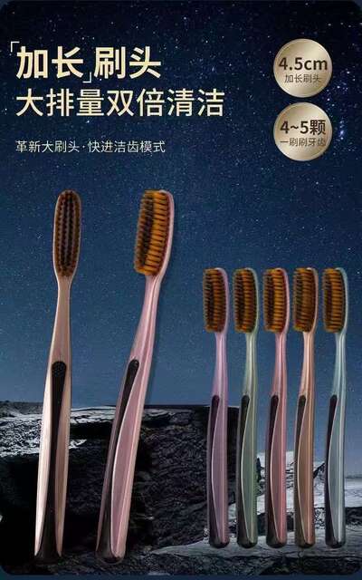 Sam's Supermarket Large-Head Toothbrush with Soft Bristles for Adults, Suitable for Men and Women, Extended and Widened, Family Pack, in Stock for Wholesale detail 10