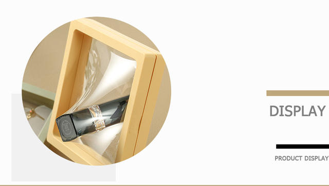 in stock pe film suspension box jewelry anti-oxidation wear jewelry transparent display ring packaging box wholesale detail 4