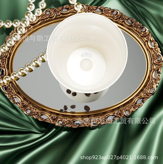 New Straw Ice Cup Gift-Giving High-Looking Ceramic Liner Ice Water Cup Outdoor Insulated Cup with Handle detail 5