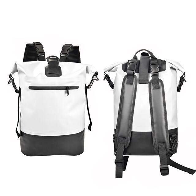 Factory Direct Sales Outdoor Pvc Sports Mountaineering Bag, Rafting Camping Waterproof Bucket Bag, Backpack, Waterproof Dry Bag, Backpack