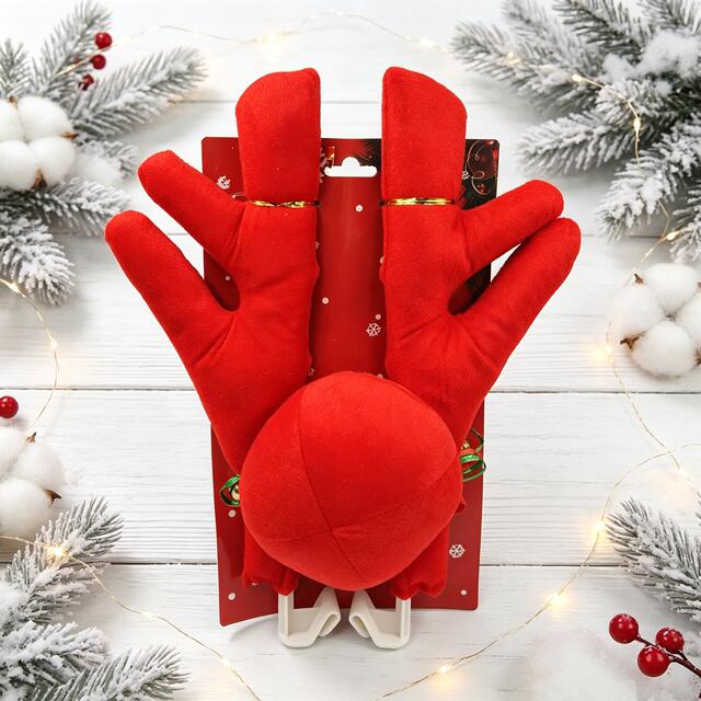 Christmas Car Roof Decoration Antlers Christmas Decorations Personalized Car Ornaments Car Show Event detail 4