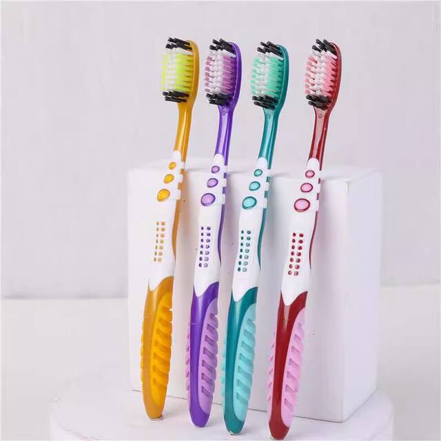 Sanxiao Meijie Toothbrush Soft Bristle Toothbrush Classy Toothbrush Medium Hard Bristle Adult Toothbrush Tongue Coating Cleaning Independent Packaging detail 3