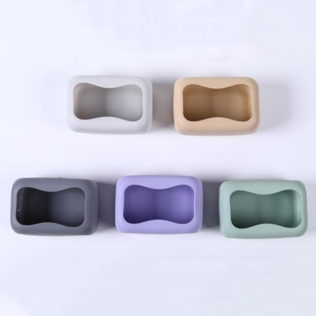 Suction Cup Tissue Box Silicone Creative Bedroom Coffee Table Adsorption Napkin Storage Box Living Room Car Soft Paper Box detail 1