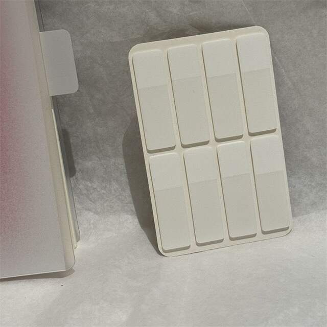 Ins Index Sticker White Transparent Idol Photo Card Simple Bookmark Mark Sticker Can Write Note Sticker Learning detail 10