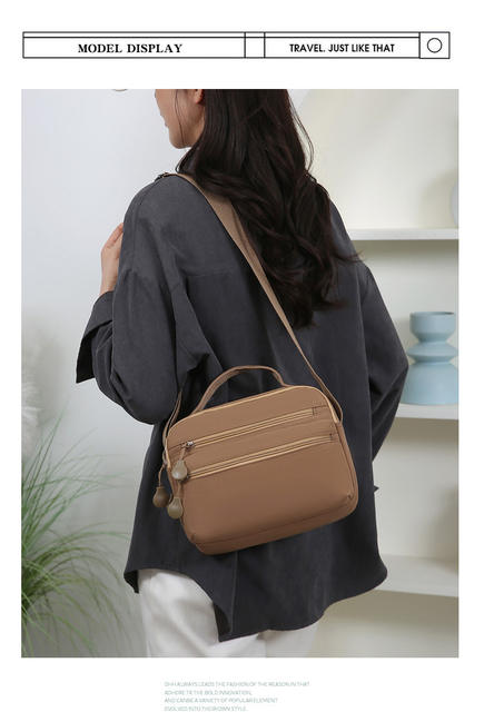 Fashionable Crossbody Bag for Women, New Nylon Fabric Bag, Factory Direct Sale, Shoulder Bag, Multifunctional Handbag, Small Square Bag detail 10