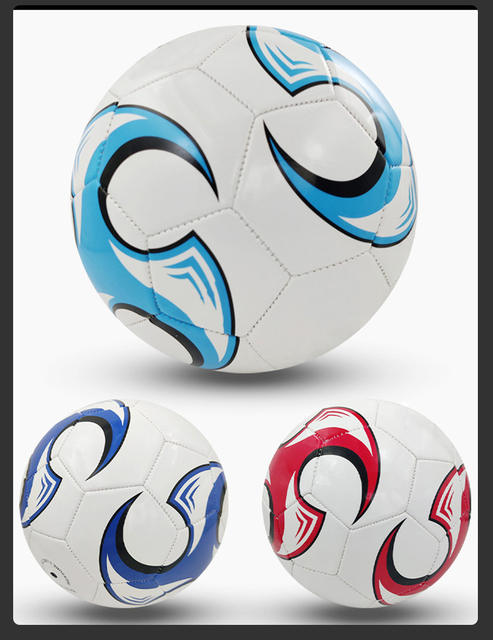 Football wholesale children No. 4 No. 5 No. 3 adult primary and secondary school students training competition world cup black and white PVC machine sewing PU detail 12