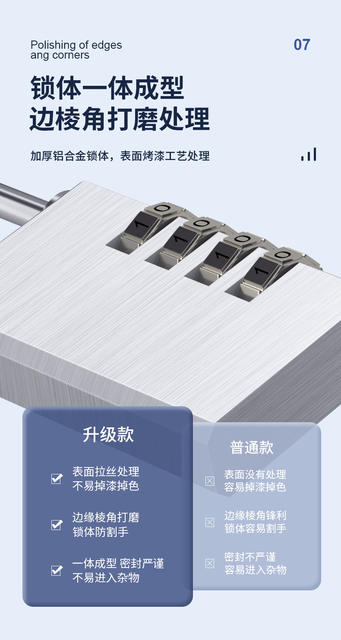 Solid Copper Password Padlock Luggage Lock Dormitory Cabinet Lock Gym Mini Password Lock Waterproof Small Lock Head detail 7