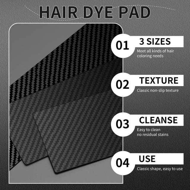 Hot-Selling Hairdressing Tools French Hair Dyeing Paris Painting Dyeing Tinfoil Pad Hair Salon Professional Dyeing Brush Hairdressing Highlight Board Comb detail 8