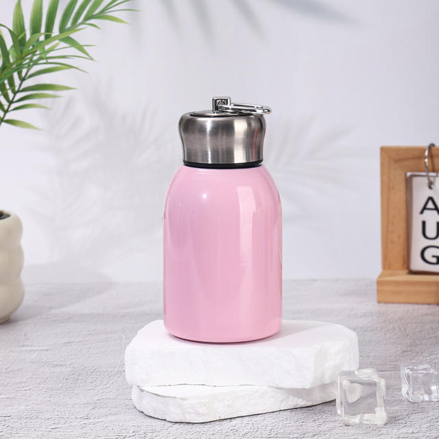 Premium Mini Pocket Cup with Handle, 304 Stainless Steel Thermos Cup, Stylish Portable Gift Water Bottle detail 10