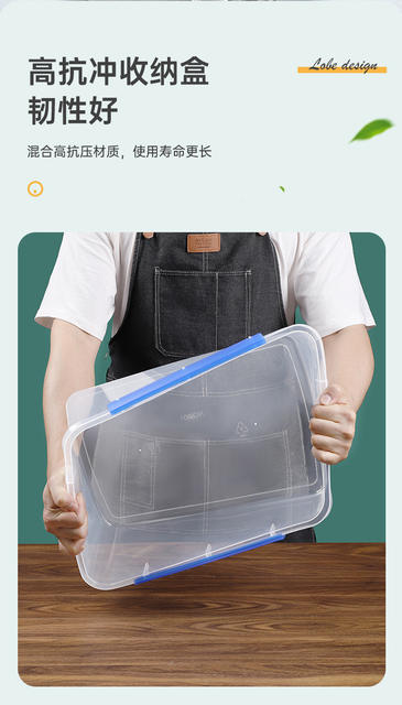 Food-Grade Preservation Box, Refrigerator-Specific Storage Box, Sealed Box, Fruit Lunch Box, Microwave Heating Lunch Box with Lid detail 11