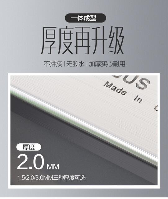 316 Stainless Steel Cutting Board, Antibacterial and Mold-Resistant, for Kitchen Use, Double-Sided, Extra Thick, Food-Grade Chopping Board detail 5