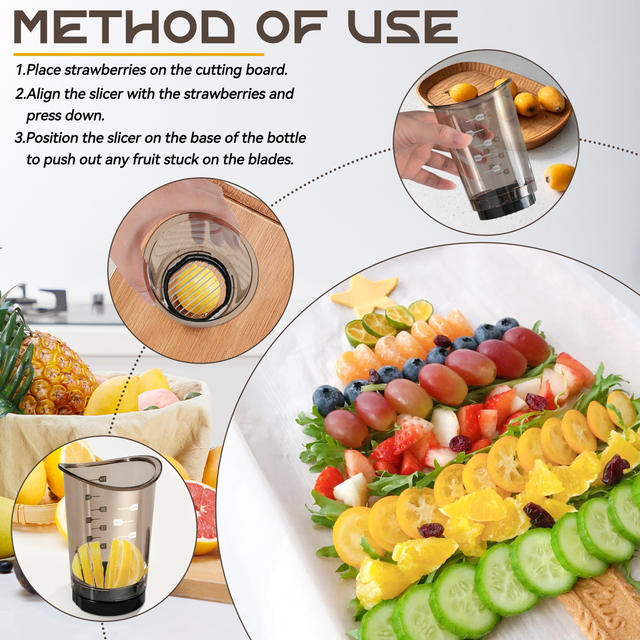 Stainless Steel Fruit Slicing Machine Vegetable Chopper Quick Fruit and Vegetable Salad Egg Slicer Kitchen Tool detail 8