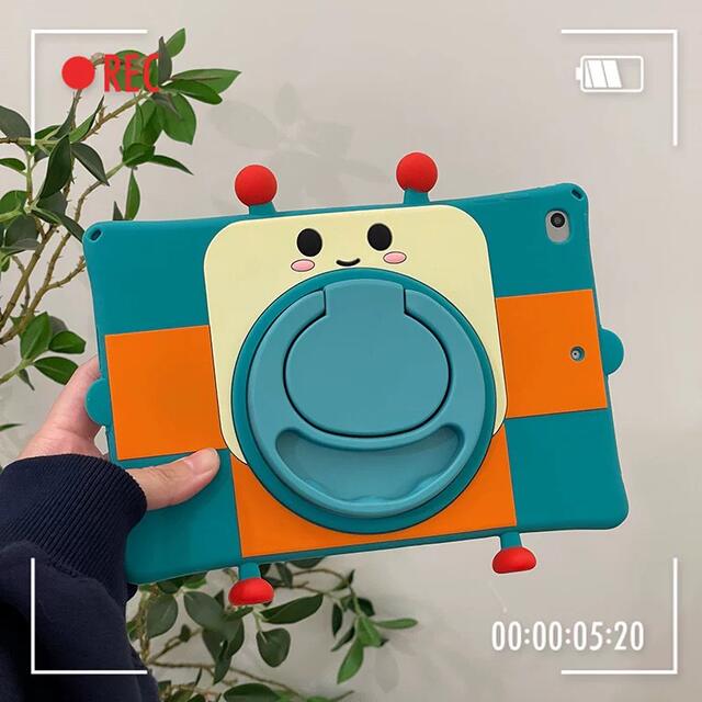 New iPad Tablet Protective Cover for Kidsren Mini123456 Baby Cartoon Cute Air Dinosaur Stand 10