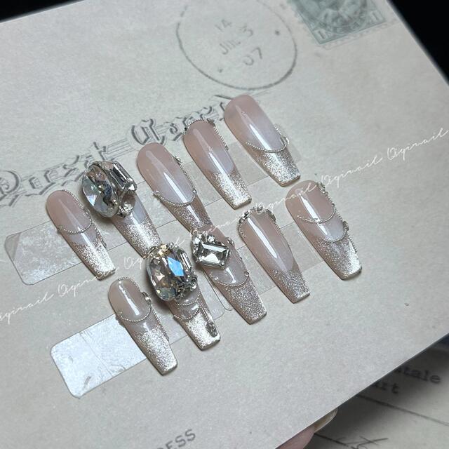 Lemeng Code Wear Nail Pieces No Carving and Grinding Ultra-thin Traceless Full Paste Half Paste Nail Patch Fake Nail 300 Pieces Pack detail 9