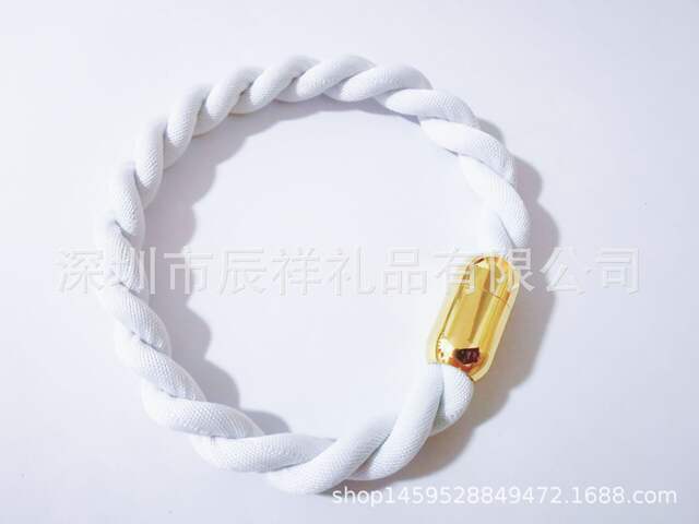 Triple Titanium Collar Energy Collar Triple Necklace Braided Collar detail 7