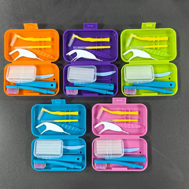 orthodontic suit invisible orthodontic suit dental care suit oral cleaning interdental brush orthodontic toothbrush detail 6
