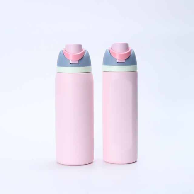 Cross-Border 304 Stainless Steel Insulated Cup, Unisex Double-Drink Fruit Cup, Outdoor Portable Sports Water Bottle in Stock detail 7