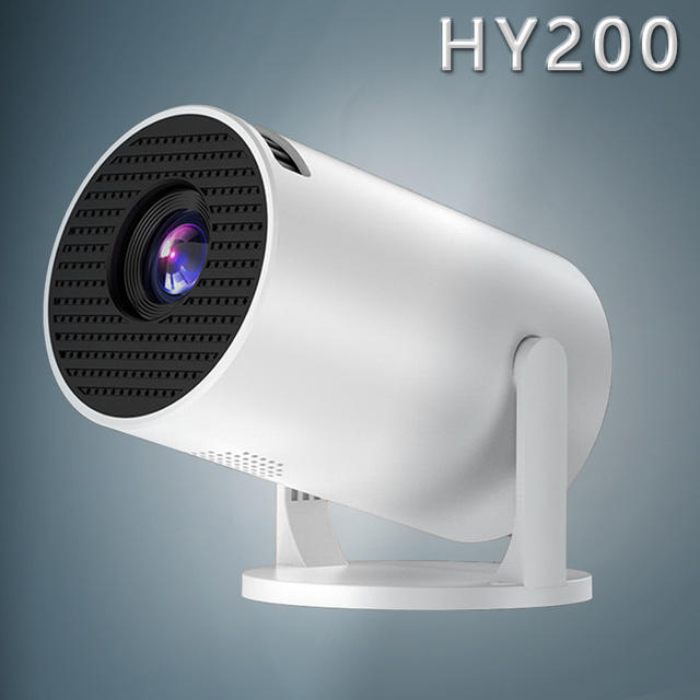 Cross-Border Hy200 Projector 1080P High-Definition 4K Smart Home Portable Mini Hy200 Projector detail 1