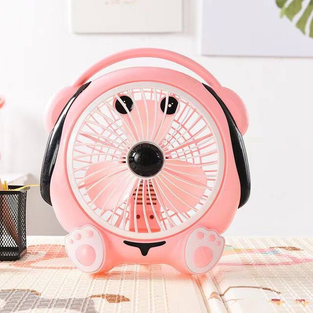 Electric Fan for Student Dormitory Bed, Small Fan for Mini Office, Desktop, Bedside, Silent, Portable detail 10