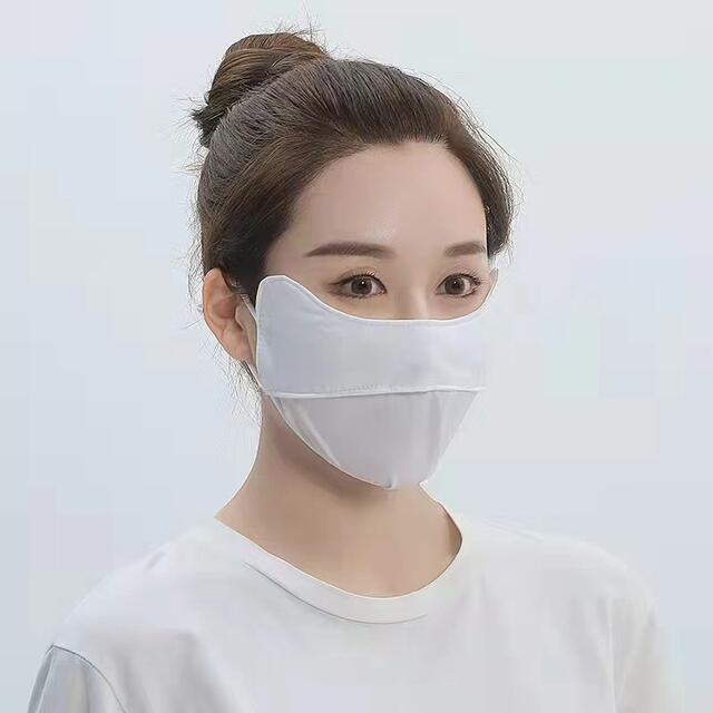 Summer new sun protection dust mask open breathable mask sun protection riding breathable Ice Silk cold feeling mask wholesale detail 2