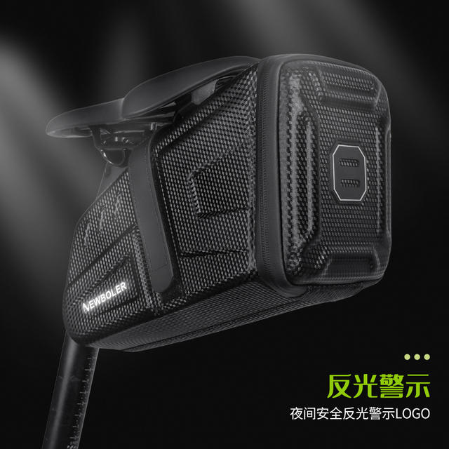 Newboler Bicycle Tail Bag Saddle Bag Hard Shell Waterproof Cycling Bag Tool Bag Mountain Storage Bag detail 7