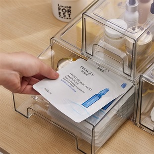 Pe Film Bracelet Suspension Box Jewelry Packaging Box Accessories Jewelry Display Transparent Storage Organizer Necklace Nail Art Box detail 9