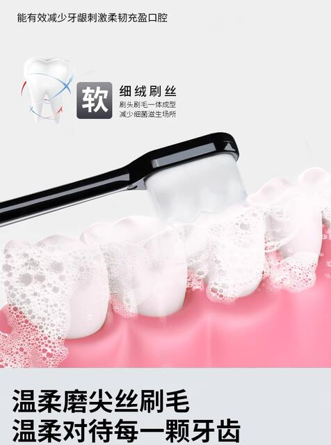 Japanese Micro-Nano Toothbrush with Ultra-Fine Soft Bristles for Postpartum Confinement Adult Household Toothbrush with Independent Packaging detail 7