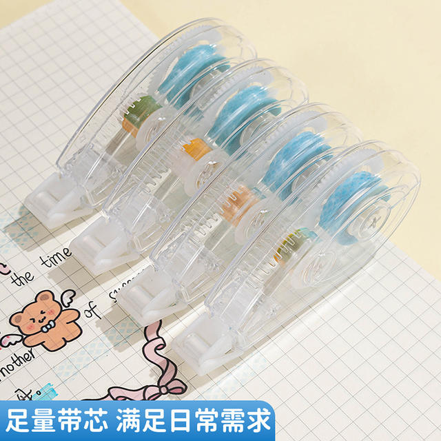 Dot Adhesive Correction Tape Strong Dot Double-sided Adhesive Pen High Viscosity Traceless Handmade Tape for Children and Primary School Students detail 7
