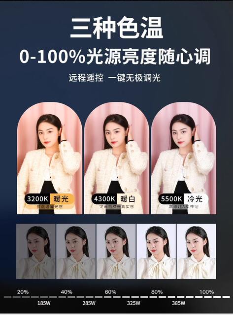 Factory Wholesale Live Streaming Fill Light, Dedicated Face Light for Streamers, E-Commerce Lighting Light, Studio Product Shooting Light detail 9