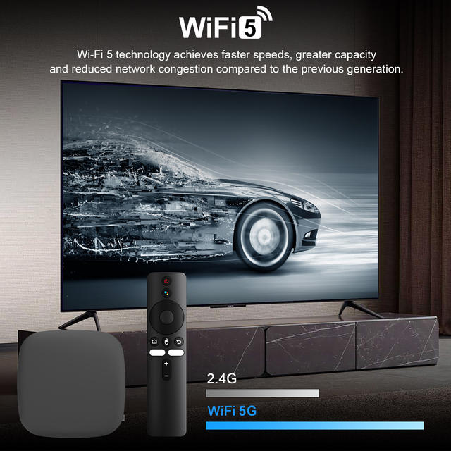 Android 14 Network Set-Top Box 4K High-Definition Office Conference Screen Projection 5g Dual-Band Wifi6 Tv Box Foreign Trade detail 8
