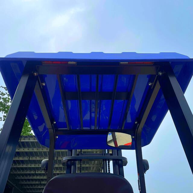 Special Plastic Hard Top Cover for Agricultural Machinery Forklift Electric Tricwheel Canopy Canopy Top Sunshade Rain detail 5